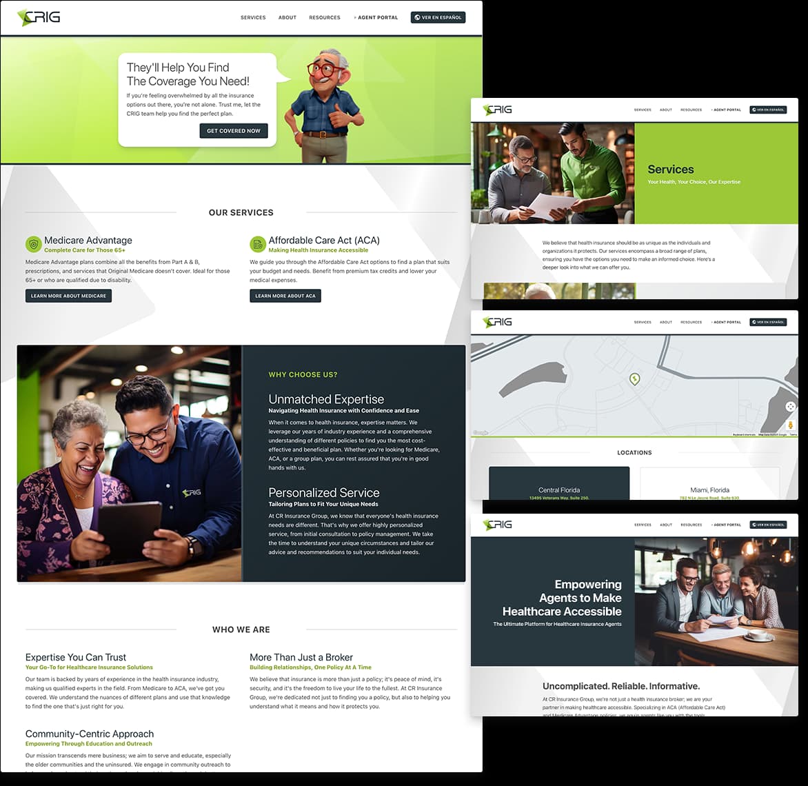 CRIG — Website