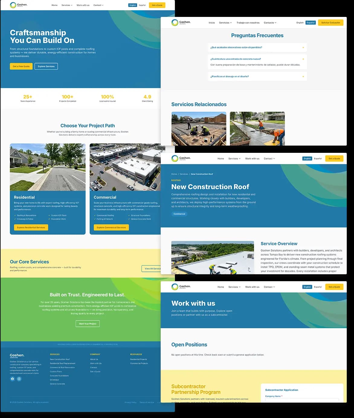 Goshen Solutions — Website